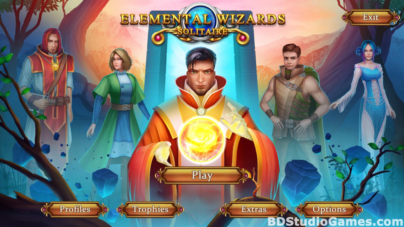 Solitaire: Elemental Wizards Free Download Screenshots 01