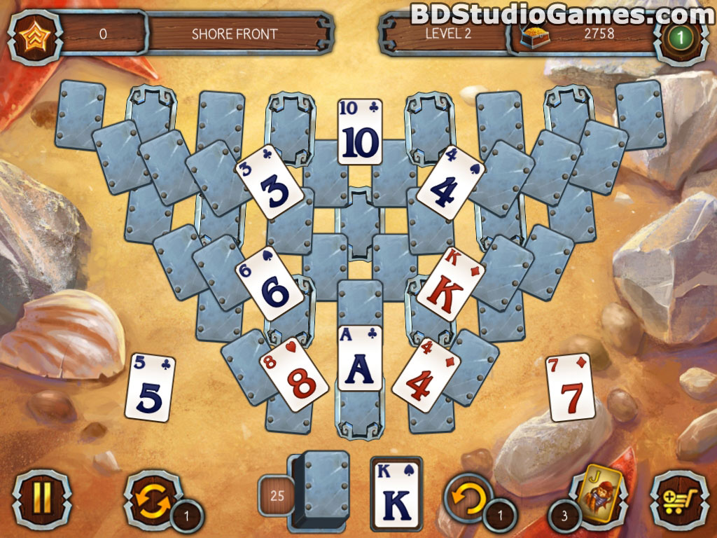 Solitaire Legend of the Pirates 3 Free Download Screenshots 2