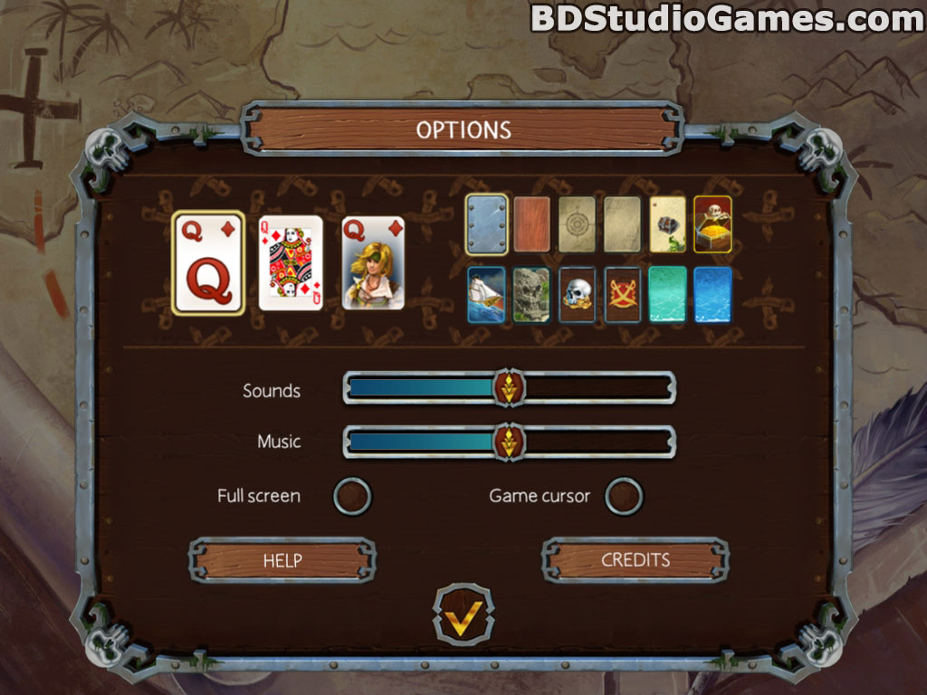 Solitaire Legend of the Pirates 3 Free Download Screenshots 3