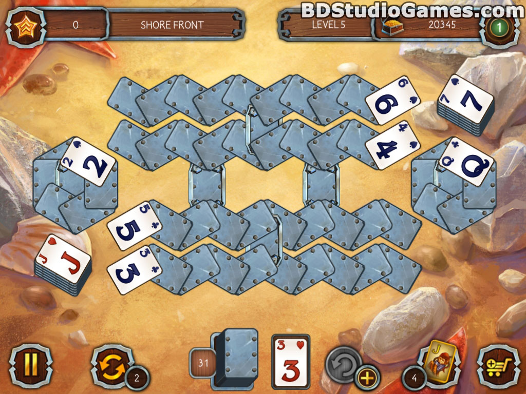 Solitaire Legend of the Pirates 3 Free Download Screenshots 4