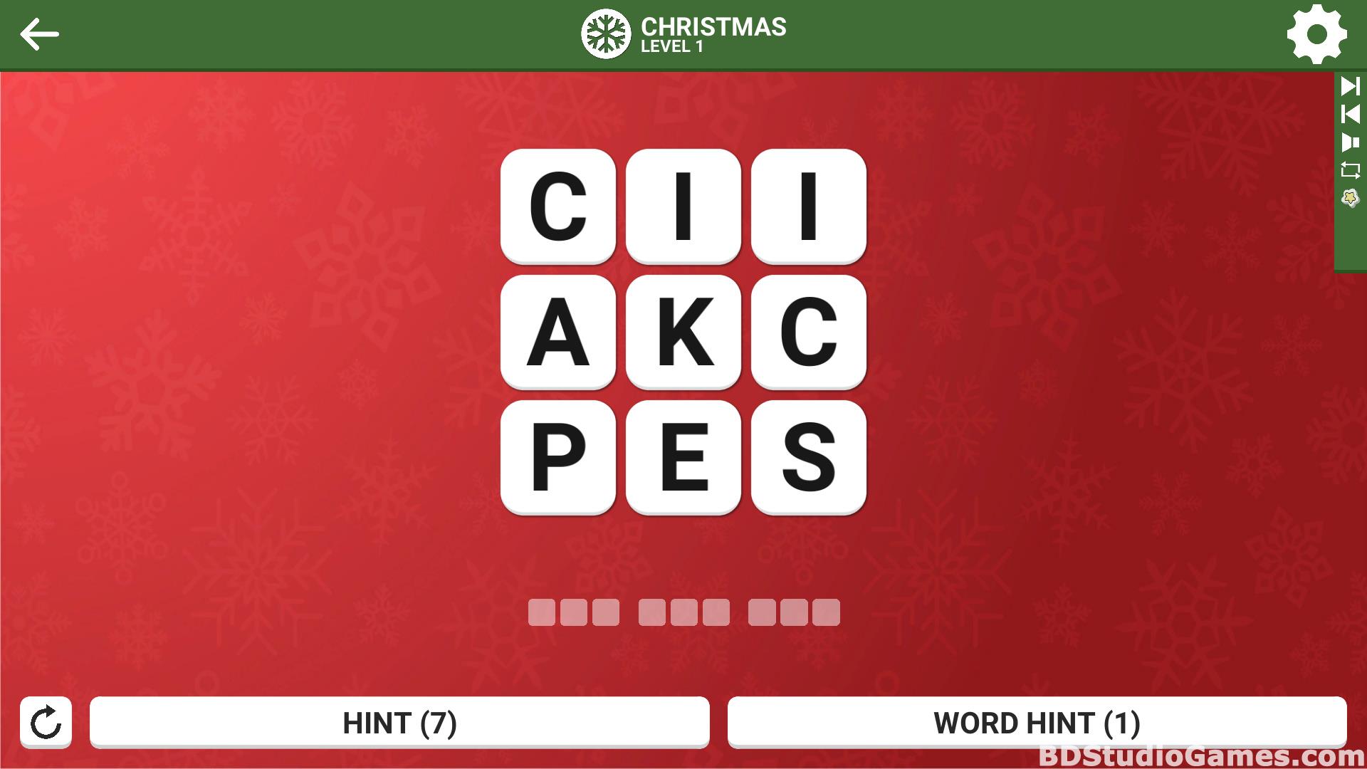 Square Word: Christmas Edition Free Download Screenshots 16