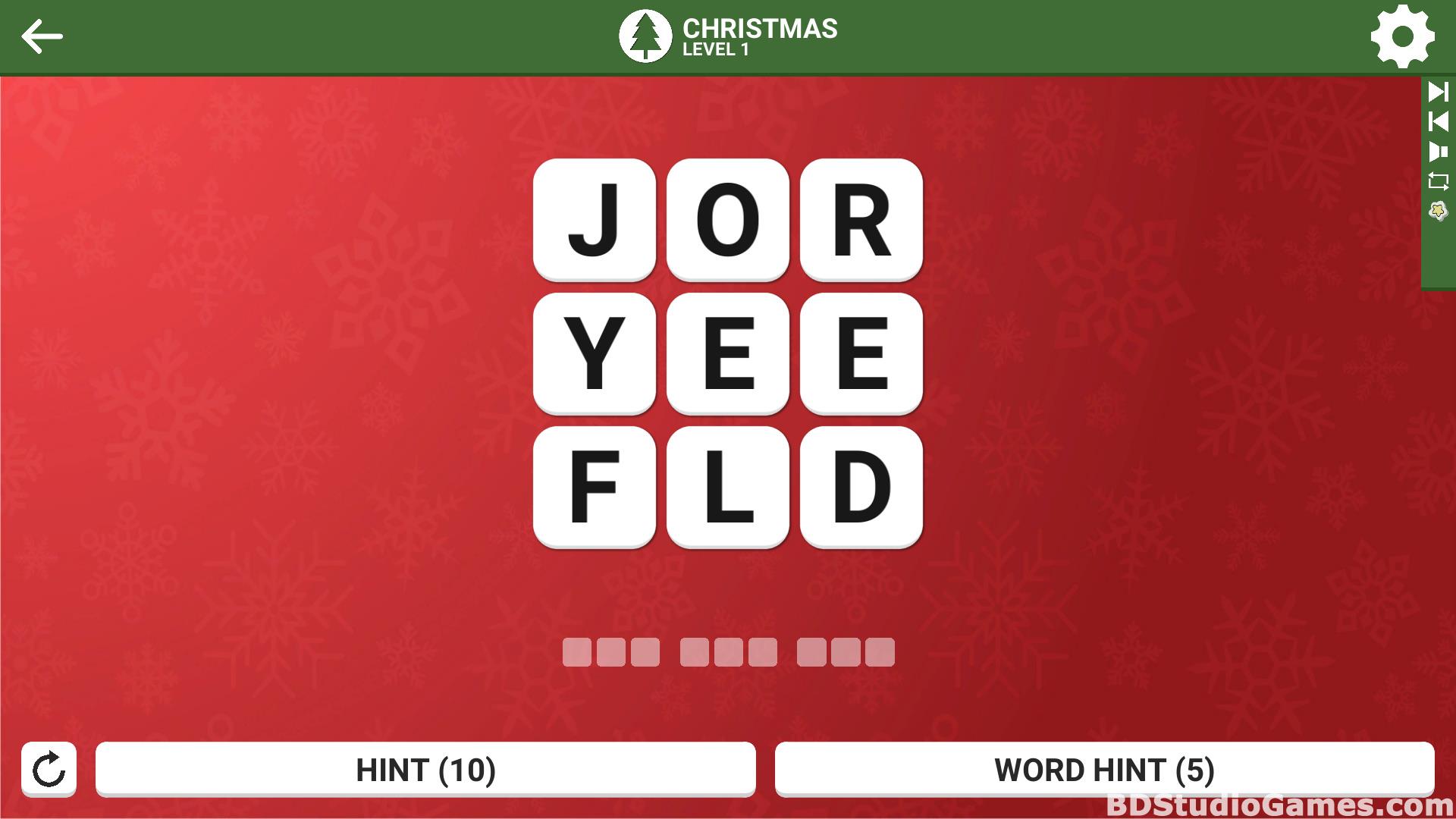 Square Word: Christmas Edition Free Download Screenshots 07