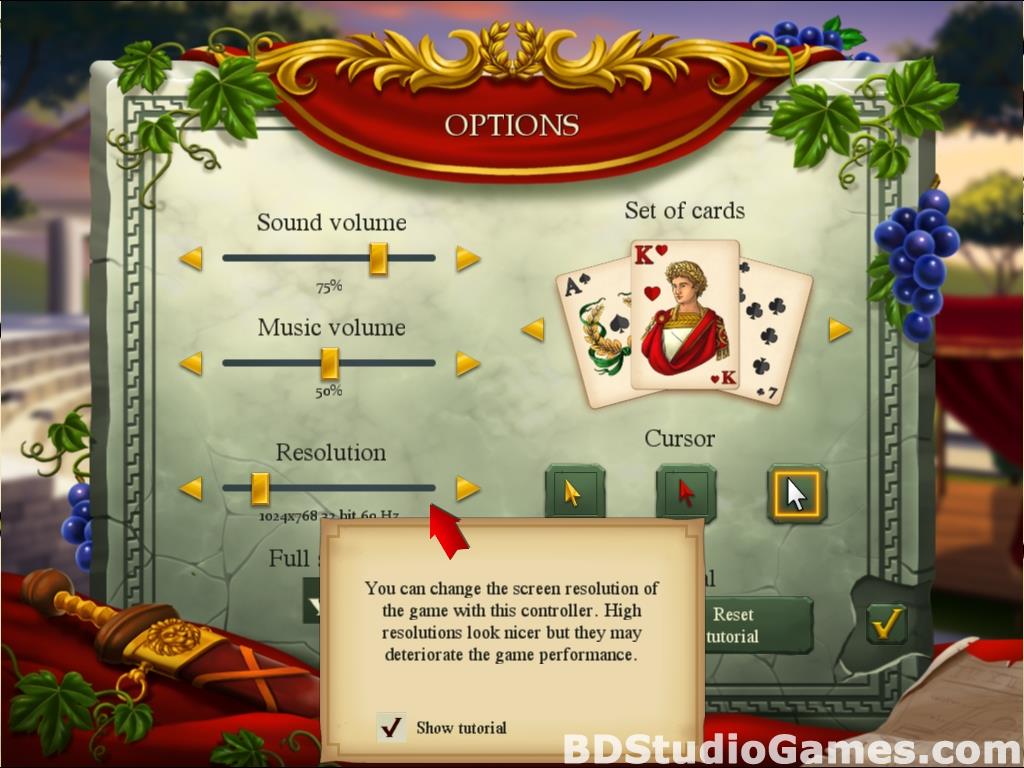 Tales of Rome: Solitaire Free Download Screenshots 02