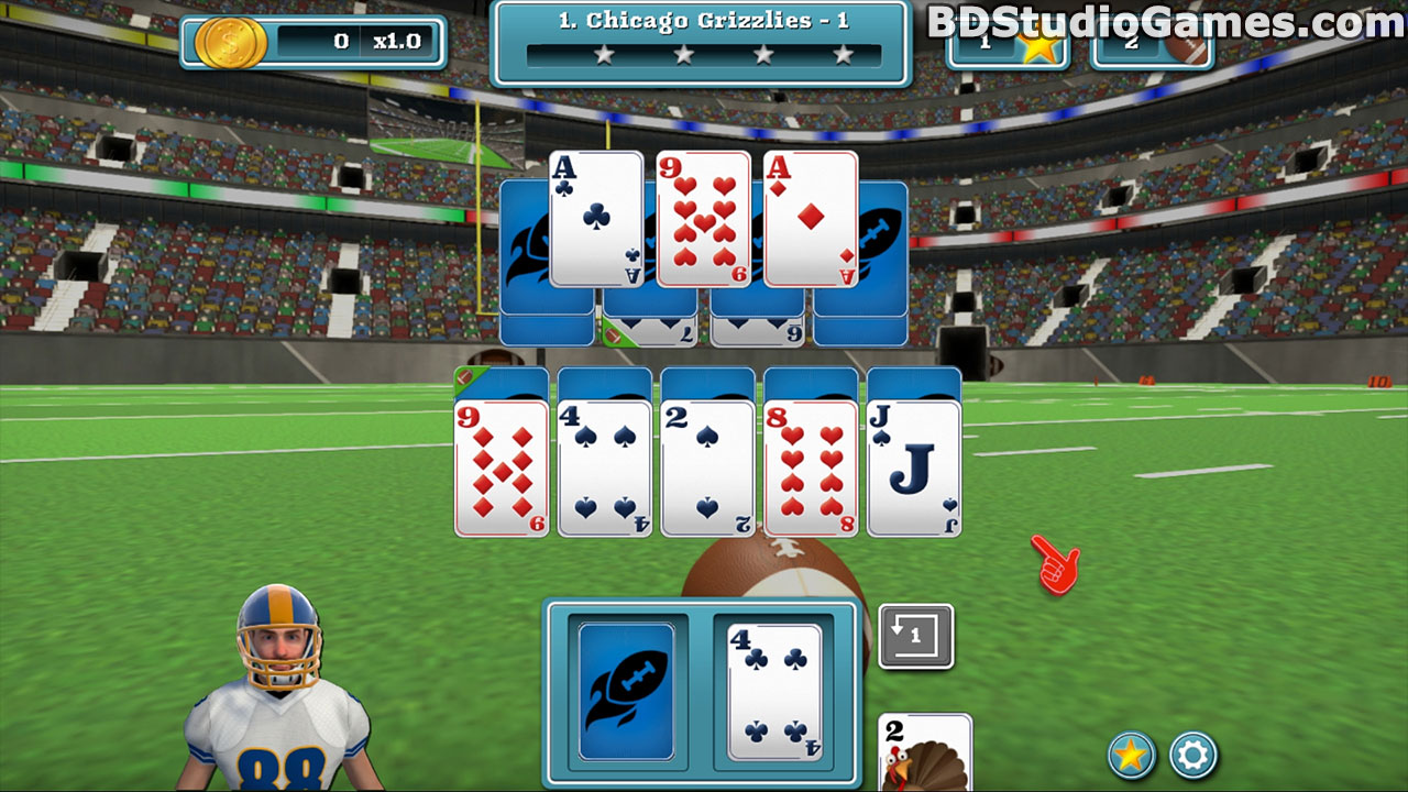 Touch Down Football Solitaire Free Download Screenshots 1