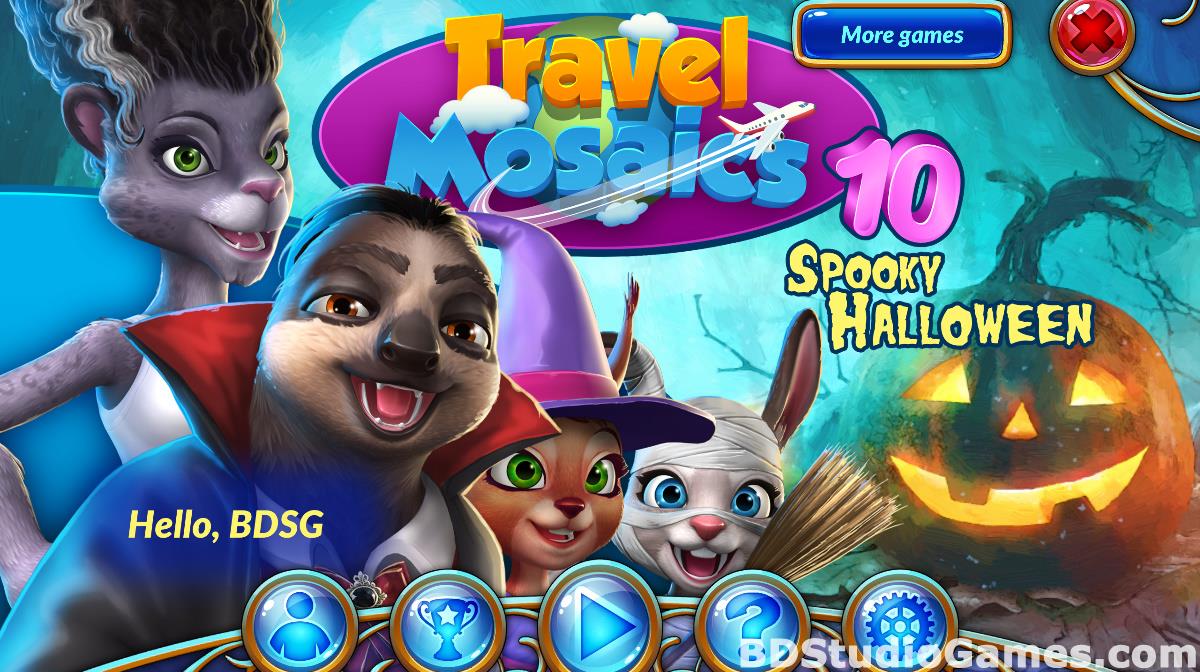 Travel Mosaics 10: Spooky Halloween Free Download Screenshots 01