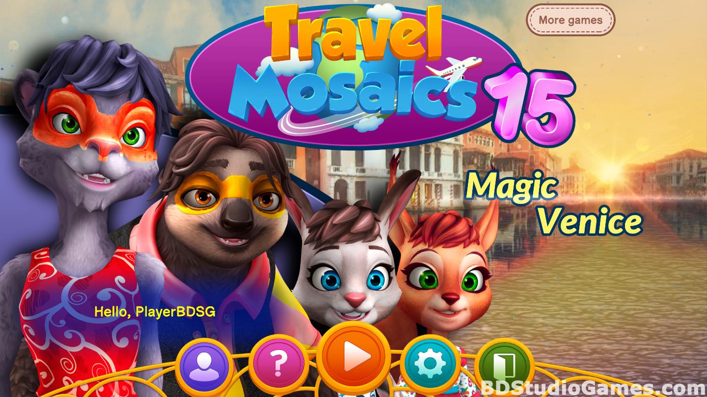 Travel Mosaics 15: Magic Venice Free Download Screenshots 01