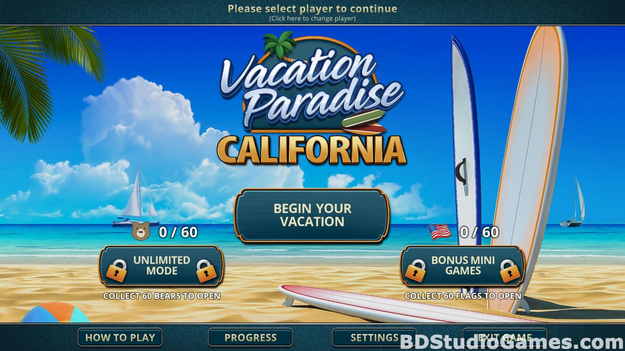 Vacation Paradise: California Free Download Screenshots 01