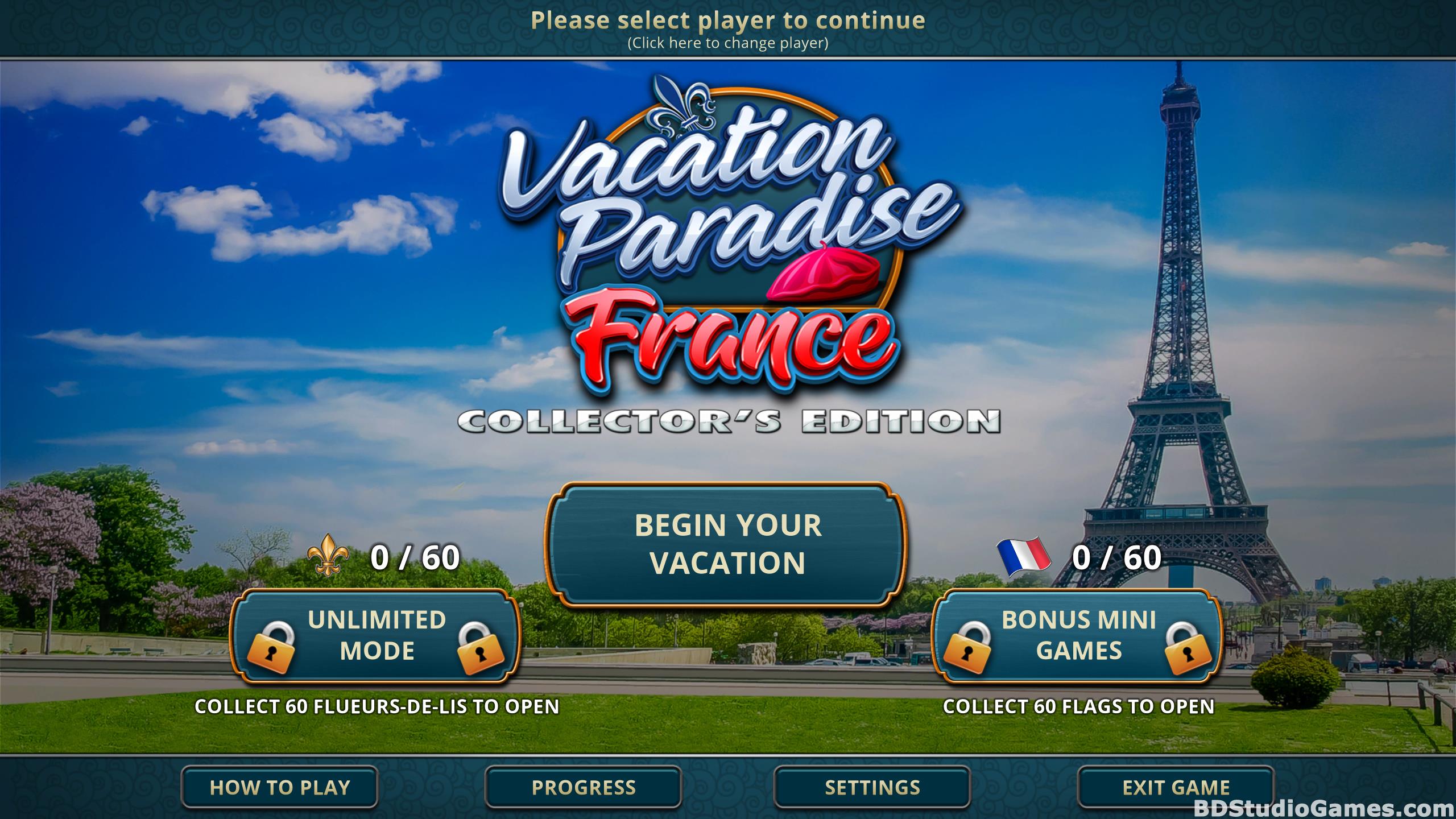 Vacation Paradise: France Collector's Edition Free Download Screenshots 01