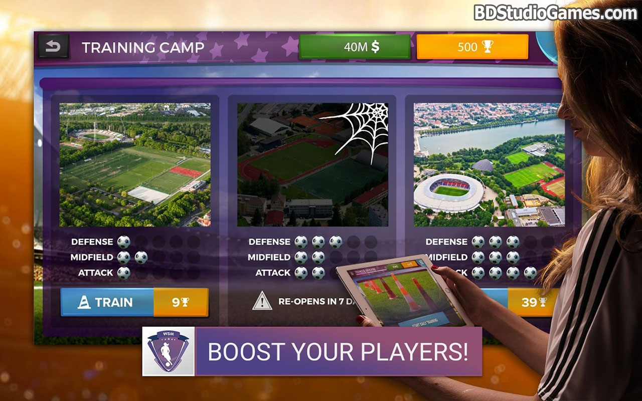 Women's Soccer Manager Free Download Screenshots 3