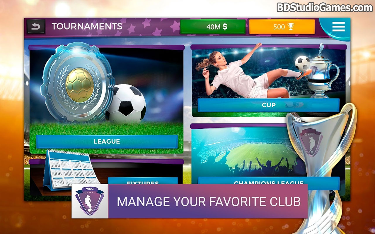 Women's Soccer Manager Free Download Screenshots 4