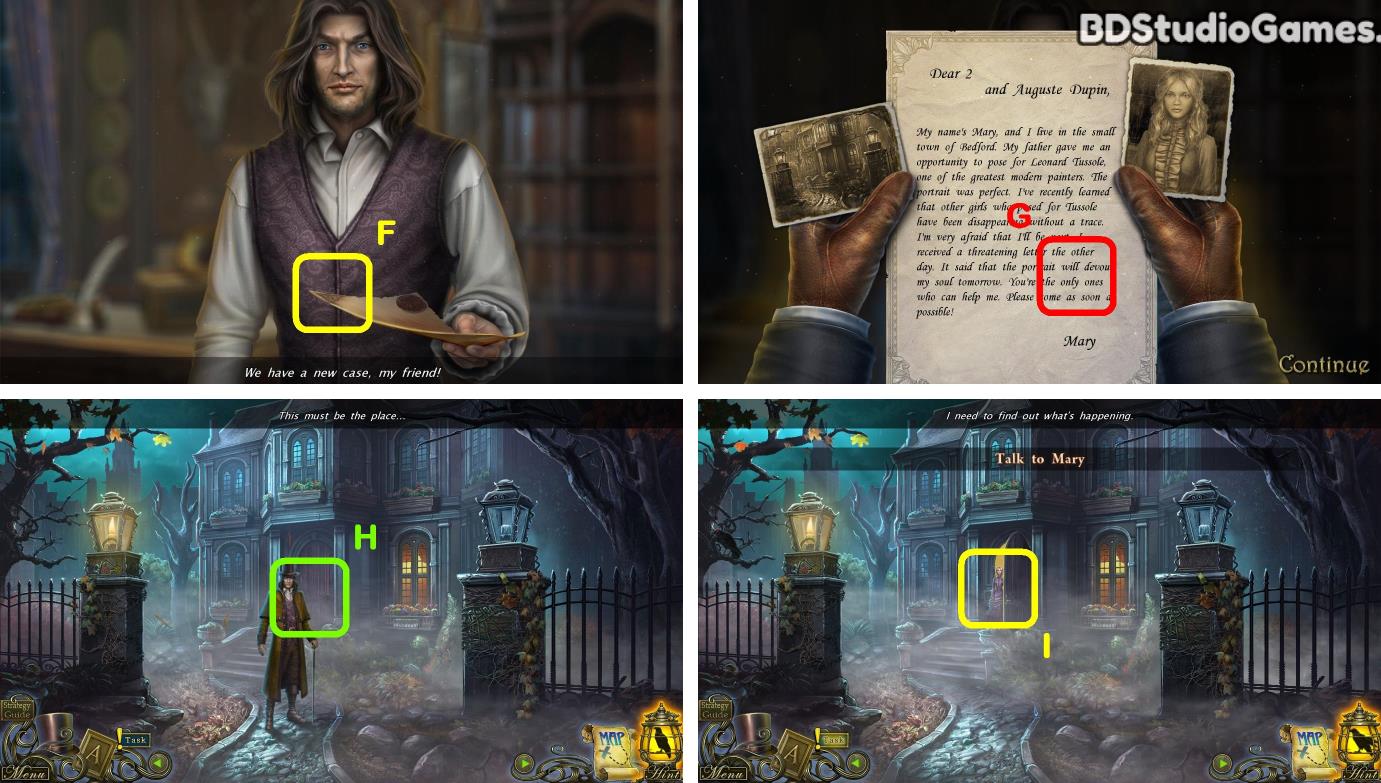 Dark Tales: Edgar Allan Poe's The Oval Portrait Walkthrough Screenshot 0001 Dark Tales: Edgar Allan Poe's The Oval Portrait Walkthrough Screenshot 0001
