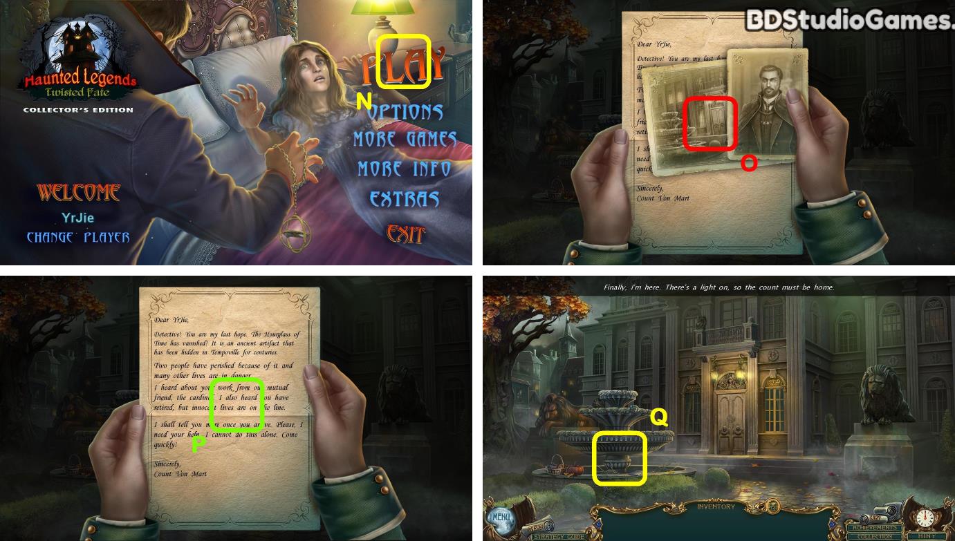 Haunted Legends: Twisted Fate Walkthrough Screenshot 0001