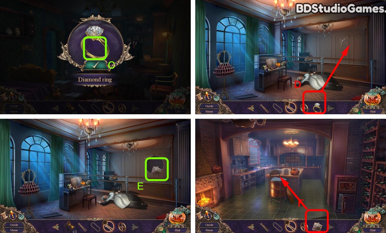 Haunted Manor: Halloween's Uninvited Guest Walkthrough Screenshot 0069