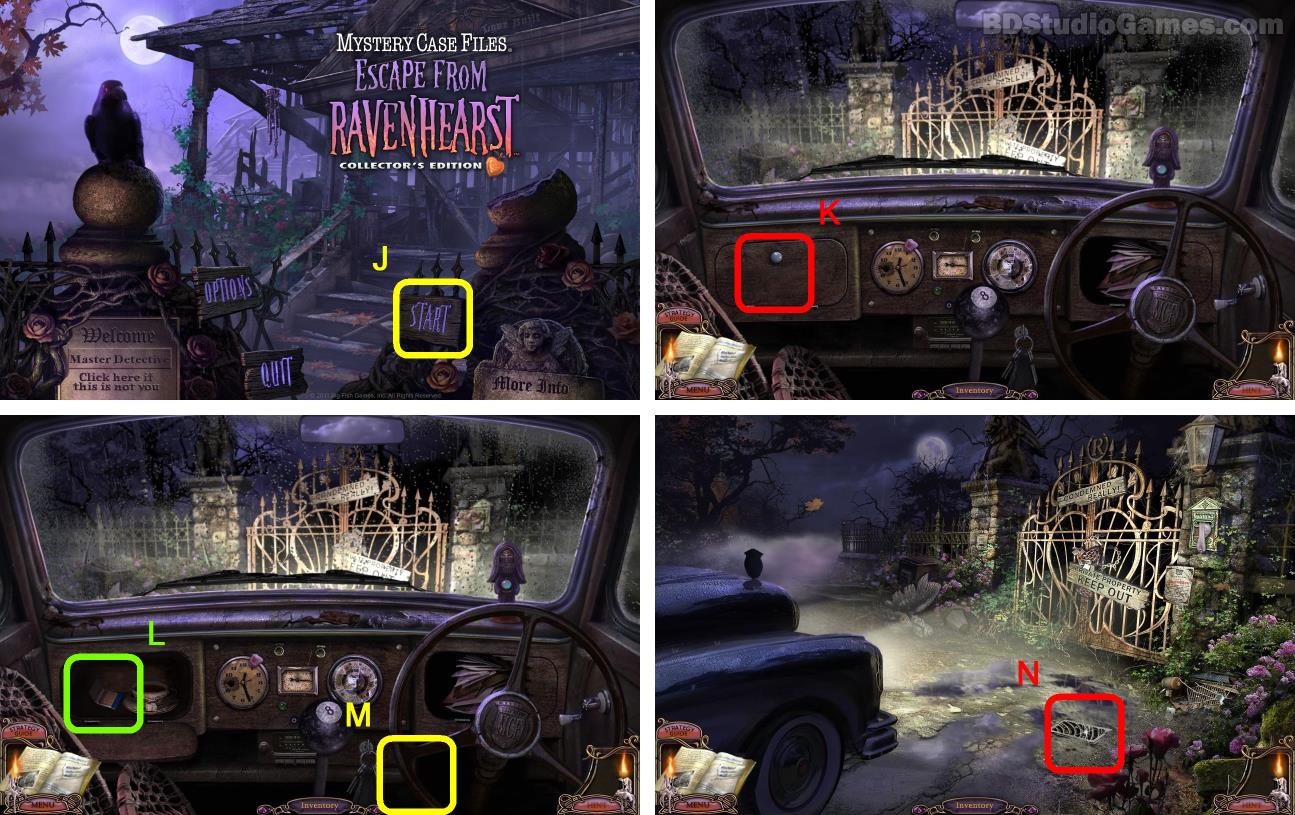 Mystery Case Files: Escape from Ravenhearst Walkthrough Screenshot