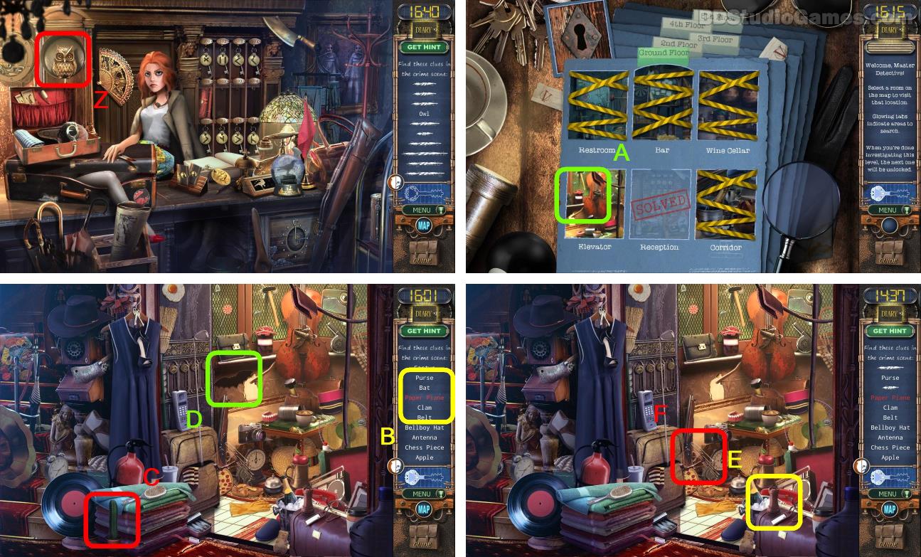 Mystery Case Files: Rewind Walkthrough Screenshot