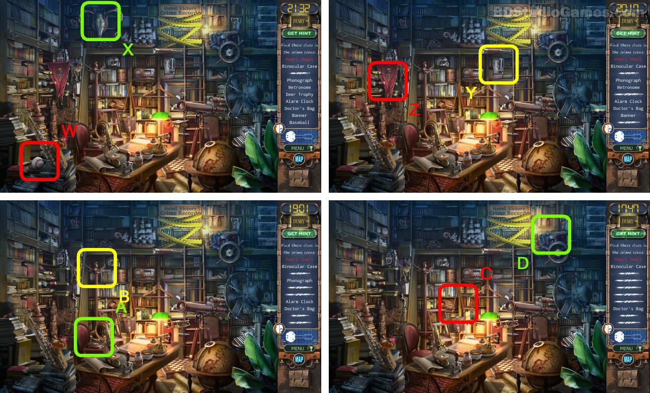 Mystery Case Files: Rewind Walkthrough Screenshot