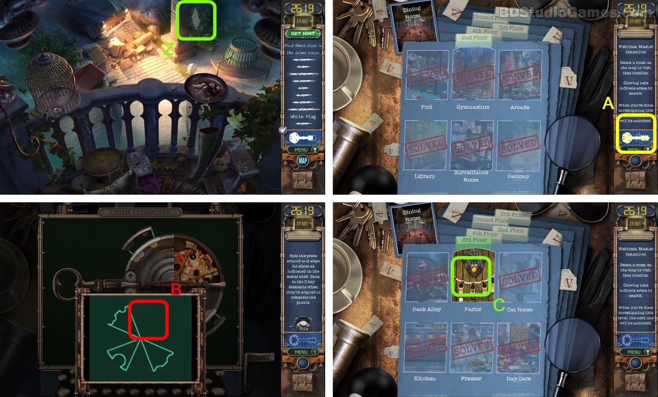 Mystery Case Files: Rewind Walkthrough Screenshot