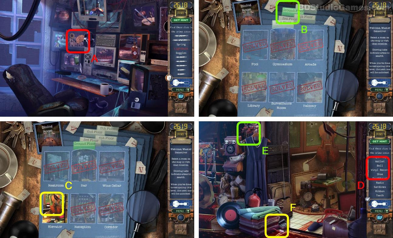 Mystery Case Files: Rewind Walkthrough Screenshot