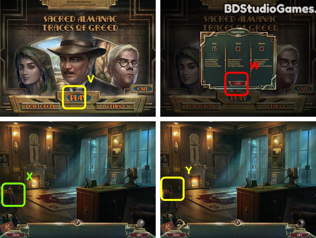 Sacred Almanac: Traces of Greed Walkthrough Screenshot 0001 Sacred Almanac: Traces of Greed Walkthrough Screenshot 0001