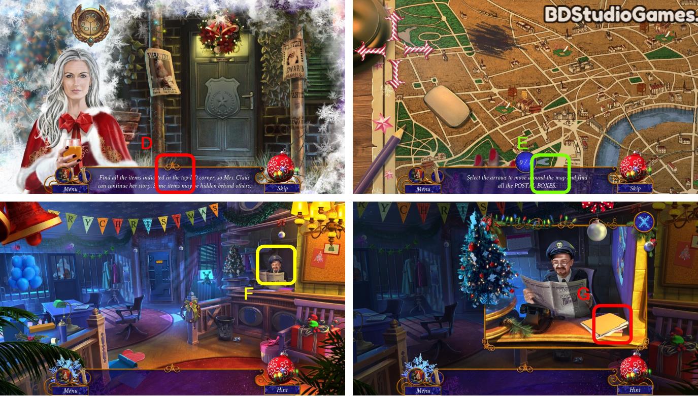 Yuletide Legends: Who Framed Santa Claus Walkthrough Screenshot 0011