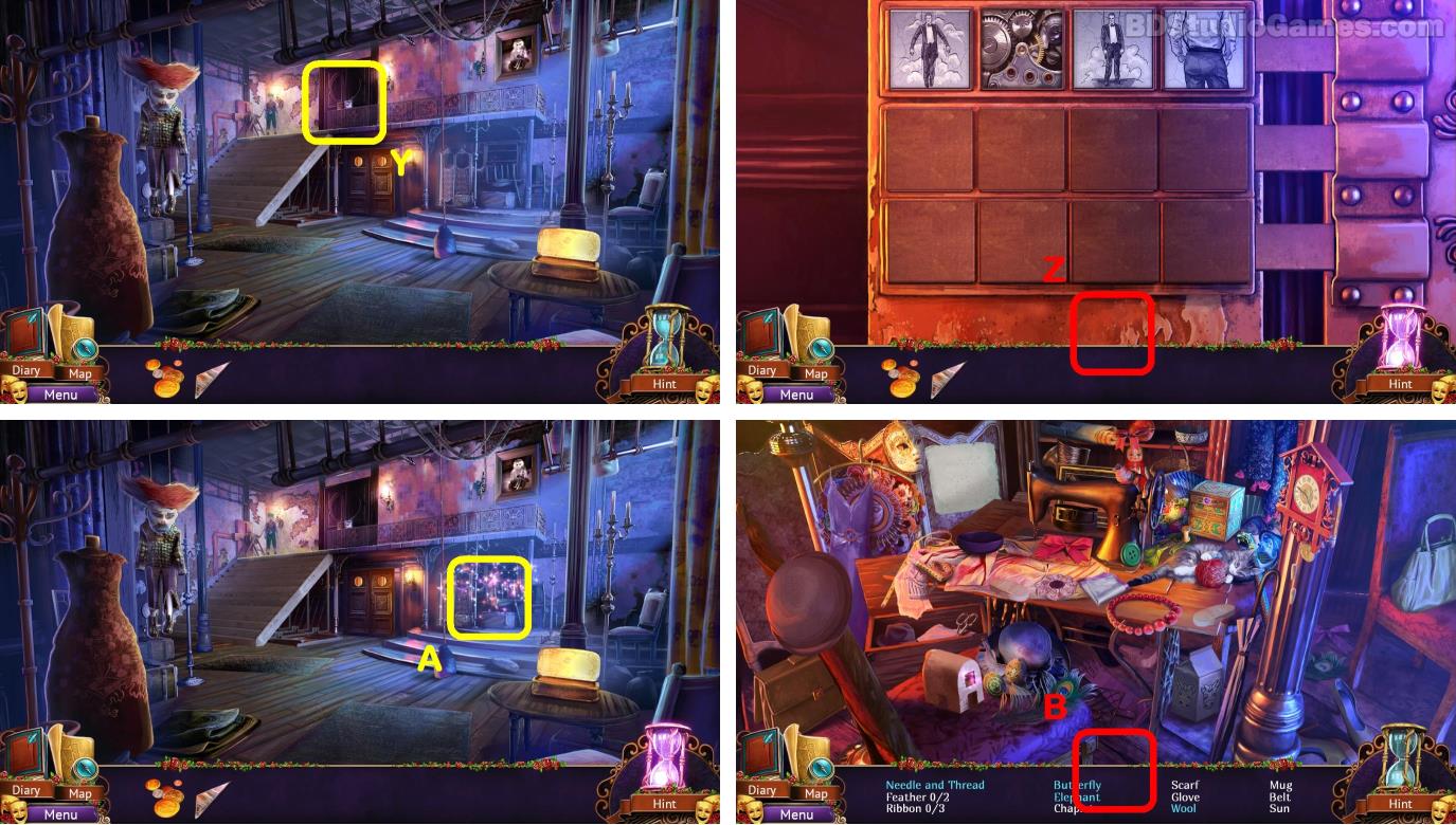 Faces Of Illusion: The Twin Phantoms Walkthrough Screenshot Faces Of Illusion: The Twin Phantoms Walkthrough Screenshot