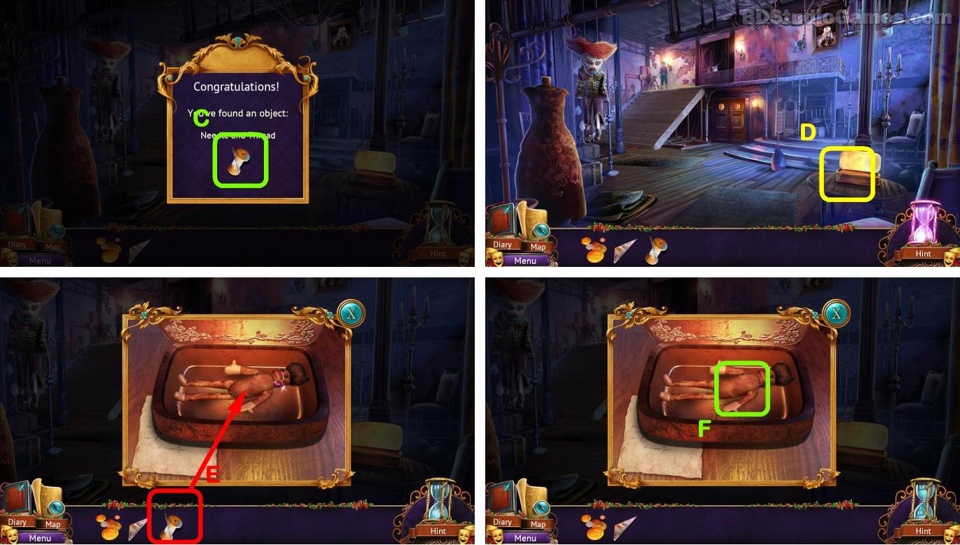 Faces Of Illusion: The Twin Phantoms Walkthrough Screenshot Faces Of Illusion: The Twin Phantoms Walkthrough Screenshot