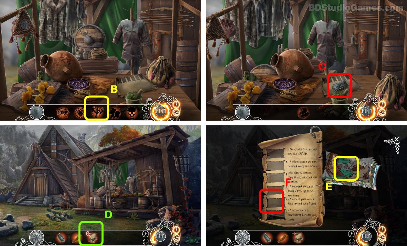 Saga of the Nine Worlds: The Hunt Walkthrough Screenshot Saga of the Nine Worlds: The Hunt Walkthrough Screenshot