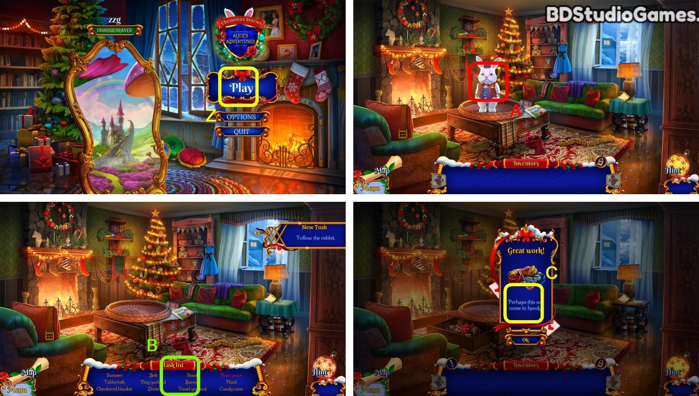 Christmas Stories: Alices Adventures Beta Version Walkthrough Screenshot Christmas Stories: Alices Adventures Beta Version Walkthrough Screenshot