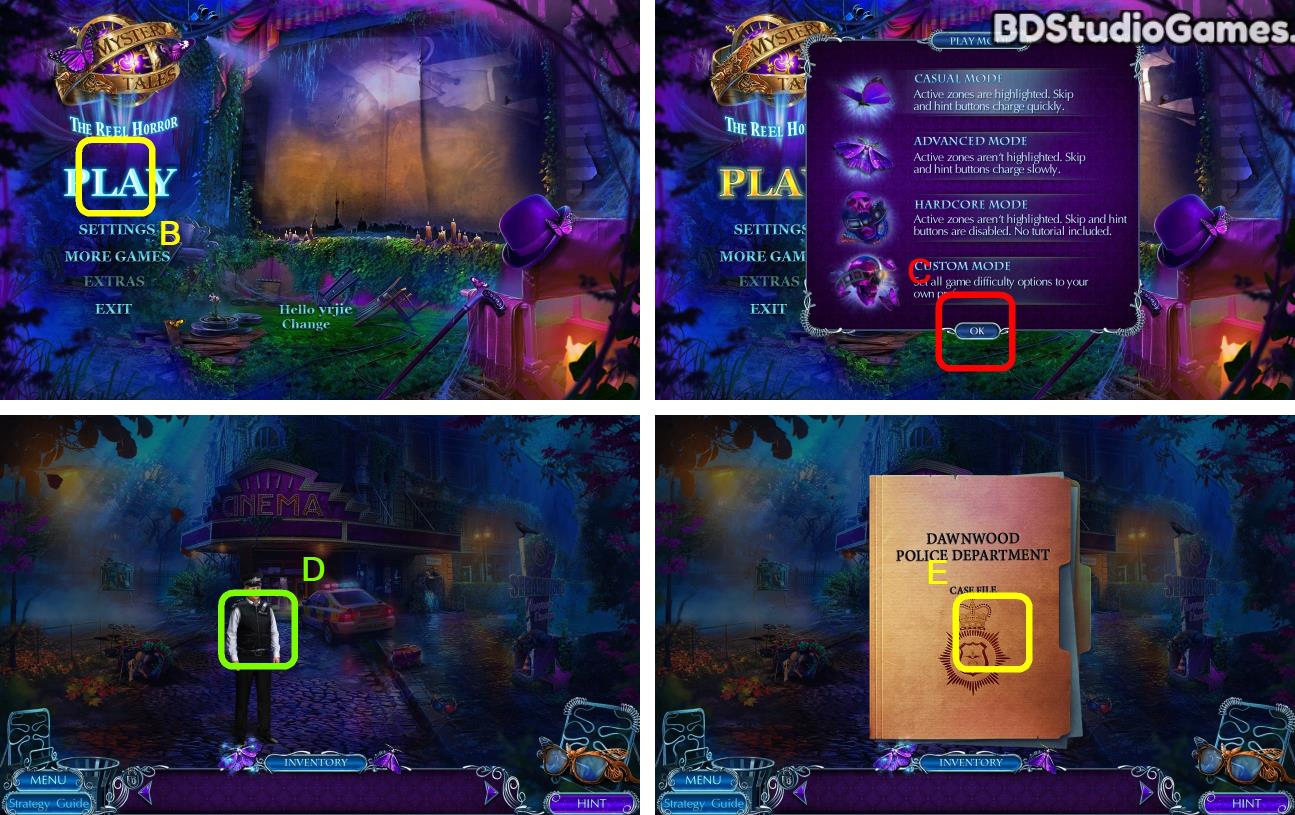 Mystery Tales: The Reel Horror Beta Version Walkthrough Screenshot Mystery Tales: The Reel Horror Beta Version Walkthrough Screenshot